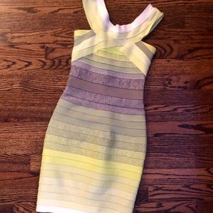 House of CB Off Shoulder Bodycon Dress Sz: S